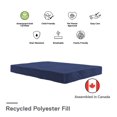 thumbnail image 1 of DHP Kali 8" Thermobonded High Density Polyester Fill Futon Mattress, Full Size, 1 of 6