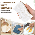 thumbnail image 3 of Eco-Friendly Natural Sponges for Dishes 15 Pack, 3 of 5
