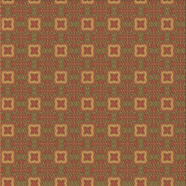 Ahgly Company Tapis d'Intérieur Lavable en Machine Carré Acajou Brun, 8 Pieds Carré