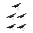 thumbnail image 2 of Redempat Strong Nylon Marine Boat Flat Top Low Cleat Rope Tie Hardware 6inch Style A 5Set, 2 of 6