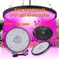 thumbnail image 1 of LED Grow Light UFO Full Spectrum Pink Sunshine Aluminum Waterproof Hydroponic Plant Fill Lamp, 1 of 7