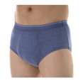 thumbnail image 1 of Wearever Men's Incontinence Underwear Open Fly Washable Briefs, Reusable 3-Pack, 1 of 10