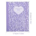 thumbnail image 3 of Shisuyan Binder Cover 6-Hole Ring Binder Refillable Paper Binder Cover for Planner Photo Album Making, 3 of 8