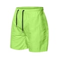 thumbnail image 2 of Plebaso Men's Quick Dry Shorts Drawstring Athletic Running Shorts Lightweight Summer Beach Sports Shorts, 2 of 4