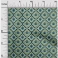 thumbnail image 1 of oneOone Cotton Poplin Fabric Geometric Flame Stitch Print Sewing Fabric BTY 56 Inch Wide, 1 of 4