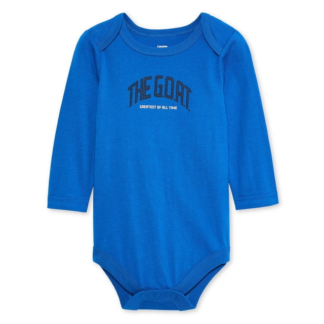 George Baby Boys' Long-Sleeve Graphic Bodysuit