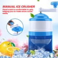 thumbnail image 2 of Broyeur à glace manuel, MAGT Portable Durable manivelle broyeur à glace ménage rasoir neige cône fabricant Machine, 2 of 14