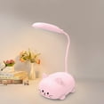 thumbnail image 4 of ABPWLY LED Desk Lamp for Kids Wireless Charging Student Learning Eye Protection Lamp USB Rechargeable Cartoons Toy Lamp Gift Dormitory Small Desk Lamp Clearance Lamps Canada Days Lamps, 4 of 8