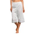 thumbnail image 2 of Women's Shadowline 2402 Snip-it 26 Inch Culotte Slip (White 2X), 2 of 4