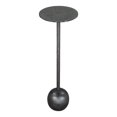 thumbnail image 1 of ZUO Sunny Modern Style Aluminum Side Table in Antique Black Finish, 1 of 1