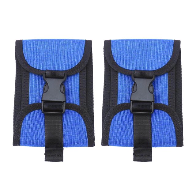 ziyahi Harnais de Plongée Poches de Poids Pochette de Plongée Vide Réservoir de Plongée Bleu