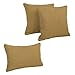 thumbnail image 3 of Coussins Décoratifs d'Extérieur en Polyester Filé Uni à Double Cordon avec Bourrures (Ensemble de 3), Blé, 3 of 4