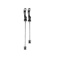 thumbnail image 1 of Moyeu de Roulement Format Compact Sans Bavures Réduire la Friction Fournitures de Cyclisme Installation Pratique Moyeux Métalliques Alliage d'Aluminium Arbre de Roue Noir/relâchement Rapide, 1 of 9