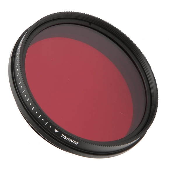 Advanced Knurling Technology Adjustable Filter Rotating Filter Durable Frame Front with Thread Filter for Infrared Photography Creation 52mm,55mm