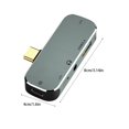 thumbnail image 4 of Hub USB Type-c Multi-emplacement PD100W Connecteur de Câble Accessoires Adaptateur Connecteur HDMI-Compatible Outil Type 2, 4 of 8