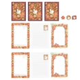 thumbnail image 1 of Stationary Writing Paper with Envelopes, Floral Stationery Set with Lined Letter Kitty, 1 of 7