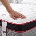 thumbnail image 4 of Springwall 13" PLUSH Euro Top Pocket Coil Mattress (MADE FRESH each TIME) Shipped in a box, 4 of 7