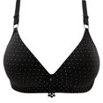 thumbnail image 1 of 3 Pcs Soutien-Gorge Femme Brodé Brillant Confortable Respirant Sans Armatures, 1 of 4