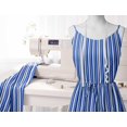 thumbnail image 5 of Soimoi Polyester Crepe Fabric Vertical Stripe Print Fabric by Yard 52 Inch Wide, 5 of 5