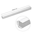 thumbnail image 2 of Unique Bargains Square Aluminum Flat Bar, 1 Pack 1' Thickness 1' Width 13' Length, 2 of 5