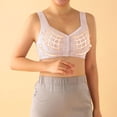 thumbnail image 2 of Timegard Wireless Bras for Women Plus Size Front Closure High Support Breathable Comfort Daily Bras, 2 of 7