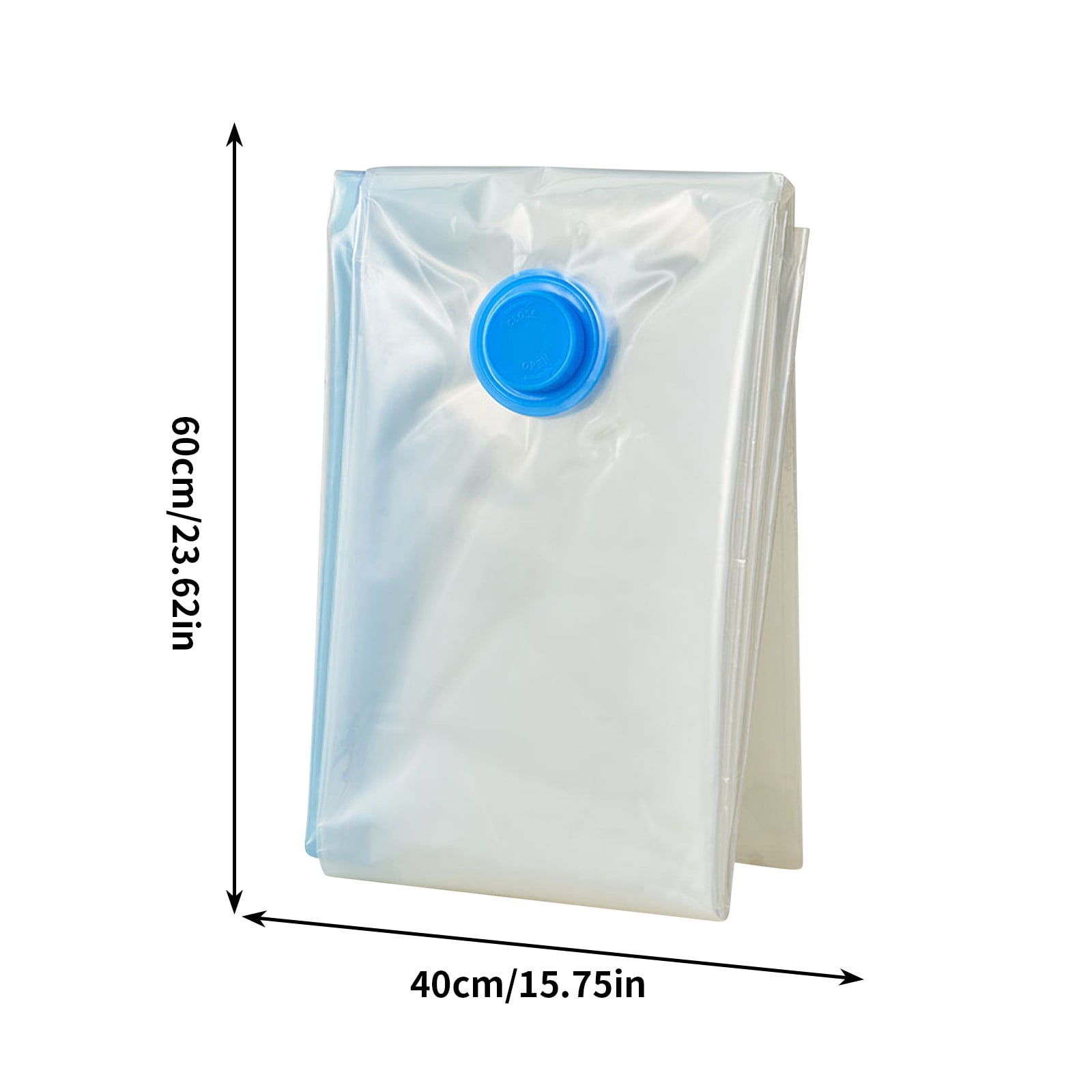 HWRETIE Sac sous Vide Transparent Épaissi - Sac de Rangement pour Couette Domestique