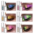 thumbnail image 4 of Eyeshadow Glitter Liquid Eyeshadow Metallic Eyeshadow Multicolor Shifting Highly Pigmented Long Lasting With No Creasing Multichrome Looks 10Ml, Eyeshadow for Women, 4 of 9