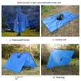 thumbnail image 2 of Two sets Three-in-one Cape Raincoat Adult Outdoor Hiking And Mountaineering Riding Lightweight Portable Multifunctional Poncho, 2 of 3