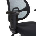 thumbnail image 3 of Ergonomic Task Office Chair with Adjustable Arms in Coal Black, 3 of 7