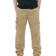 thumbnail image 1 of AherBiu Mens Hiking Pants Straight Leg Outdoor Multi Pockets Cargo Work Pants Workout Running Lightweight Tactical Pants, 1 of 8