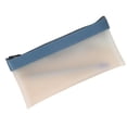 thumbnail image 1 of EGNMCR Pencil Case, Pencil Pouch Pencil Box Simples Frosted Semi Transparent Thickened Pencil Case For Student Exams Portable Stationery Bag Large Capacity Stationery Box pencil cases, 1 of 1