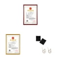 thumbnail image 2 of pitrice A4 Certificate Box Business License Award Box Wall Commercial Photo Picture Frame Document Holder, 2 of 5