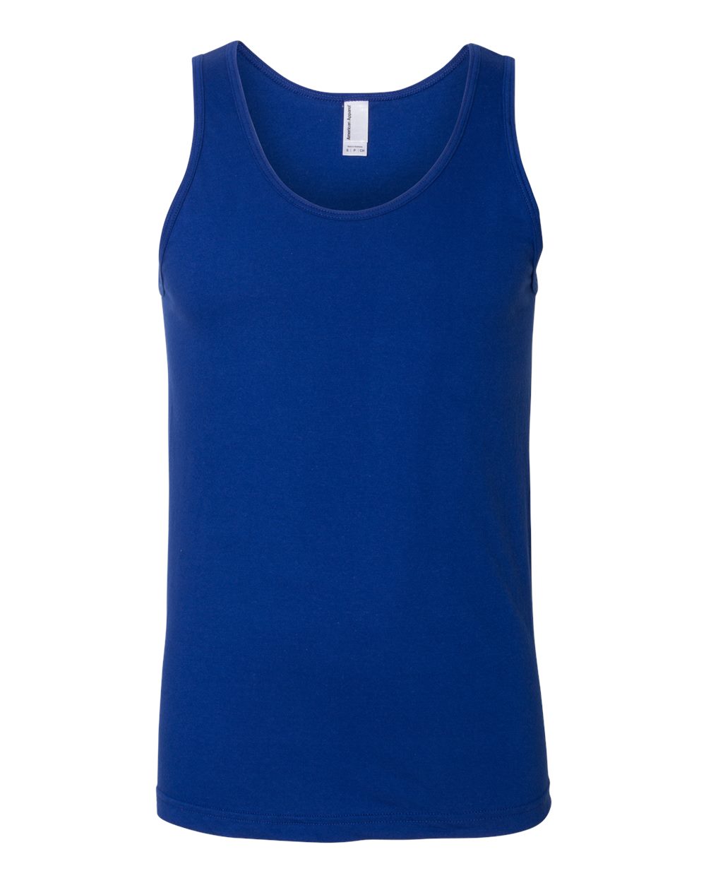 American Apparel Débardeur en Jersey Fin, L, Lapis