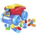 thumbnail image 1 of Mega Bloks Coffret de construction Chariot ramasseur de blocs, rouge, 1 of 5