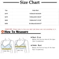 thumbnail image 2 of Birdeem Bras for Women Women Solid No-Wire Threaded Gathered Back Button Underwear Bra, 2 of 8