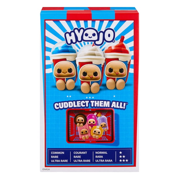 Hyojo Market Cookie Sandwich Series Blind Box Boîte à collectionner en peluche - Jouet cadeau pour tous les âges - 3 ans à collectionner - Chocolat, fraise et vanille avec crème aux