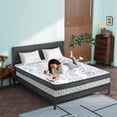 thumbnail image 4 of ViscoLogic Hamilton Queen Hybrid Mattress Made in Canada, Individual Pocket Coils, Foam Encasement, Edge Support, Medium-Firm & Pressure Relief, CertiPUR-US®, 4 of 6