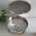thumbnail image 4 of INTBUYING Couvercle de Trou d'Homme Rond Circulaire en Acier Inoxydable 304 à Pression pour Voie d'Homme Réservoir Sanitaire Porte de Voie d'Homme 200 mm, 4 of 5