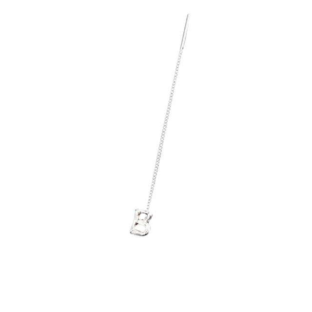 TopLLC Ear Clip Shiny Alphabet Earrings,26-letter Simples Bark Design Ear Chain Auricular chain