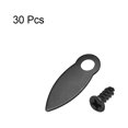 thumbnail image 3 of Unique Bargains Cadre Tourner le Bouton, 3/5 'forme de Goutte en Métal w Vis pour Accrocher des Images, 30 Pcs (Noir), 3 of 3