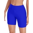 thumbnail image 4 of RELLECIGA Short de Planche Taille Haute pour Femmes Maillot de Bain Short Cycliste, 4 of 6