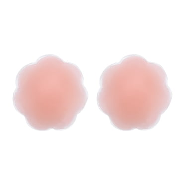 Couvre-mamelons pour Femmes en Silicone Respirant Réutilisable Mince Cache-Seins Pâteux