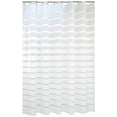 thumbnail image 2 of Danhjin Tapis de Salle de Bain à Rayures Imperméables Rideau de Douche Polyester Déco de Salle de Bain Designs Modernes avec Crochets pour Salle de Bain, 2 of 6