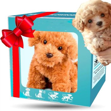 LEEYNEER 2025 New Ai Robot Dog - My Smart Realistic Robot Dog Puppy That Acts Like a Real Dogs  Interactive Plush Robots Dogs for Adults Walking  Barking  Tail Wagging  for Pet Lovers (#5