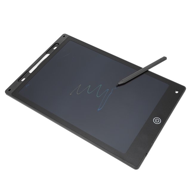 LCD Writing Tablet For Kids,12 Inch Color Toddler Doodle Board With Pen Holder,Erasable Reusable Electronic Pressure Sensitive Drawing Tablet,Learning Toy Gift For Boys Girls