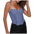 thumbnail image 2 of LSLJS Solid Color Versatile Women Tight Fitting Corset with Lace Lace Lace and Top, Womens Camisole Tank Tops, 2 of 5