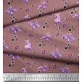 thumbnail image 3 of Soimoi Polyester Crepe Fabric Check,Spider & Bat Kids Decor Fabric Printed Yard 42 Inch Wide, 3 of 3