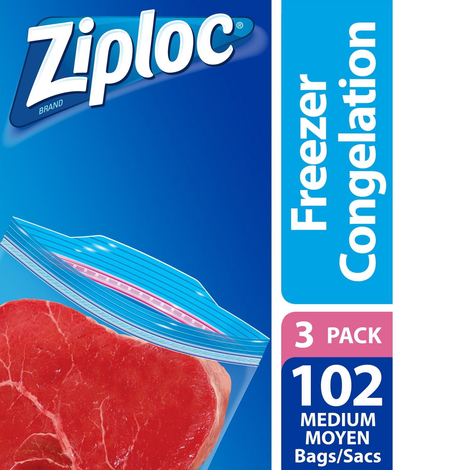 Ziploc Freezer Bags Medium