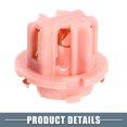 thumbnail image 4 of Unique Bargains Tail Light Sockets Tail Middle Brake Lamp Holder for BMW E53 X5 2000-2004 Plastic Pink, 4 of 7