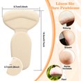 thumbnail image 4 of maskred T-Shape Shoe Heel Insoles For Lasting Comfort Adjustable Pressure Relief skin color 1Set, 4 of 6